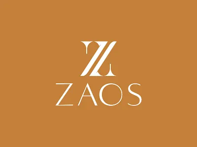 ZAOS Brand brand branding design graphic guturo isologo logo marca shield vector