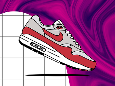 Air Max 1 air max design fashion graphic hypebeast illustration illustrator nike photoshop shoes