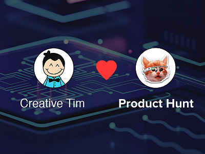 Product Hunt admin angular bootstrap dashboard material design product hunt react ui ux vue