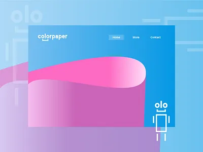 DailyUI #003 - Landing Page 003 dailyui design home landingpage lifestyle ui webdesign website