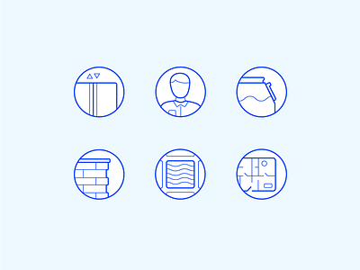 Building Line Icons graphic design icons design icons set line art vector