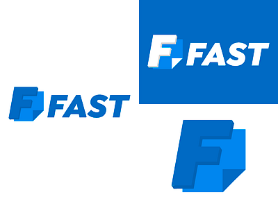 Fast | Day 17 branding challenge design fast form graphic identity logo logo design thirty logos