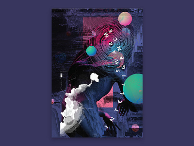 Final Project Poster -4- abstract art book brand color digital graphic print visual web