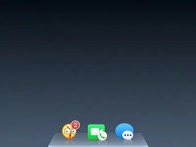 macOS angled Dock dock icon mac os ui