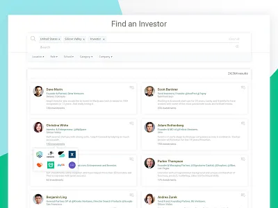 Layout on Search Result Page desktop investor layout online result search search result page web web site