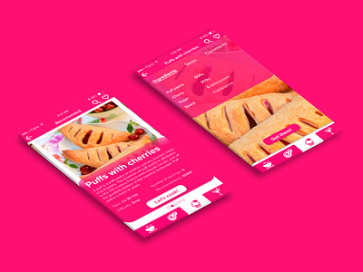 Daily UI day 40 - Recipe 040 app challenge daily daily ui dailyui mobile recipe ui ux