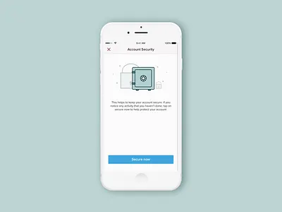 Account Security account security illustration safe secure security