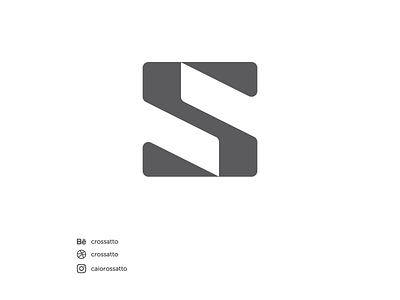 S - Stairs Logo brand branding design grid helmet identity lettermark logo minimalist s stair typography