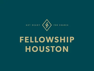 Fellowship Houston brand church houston logo monogram