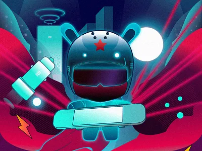 Mi@Rider illustration