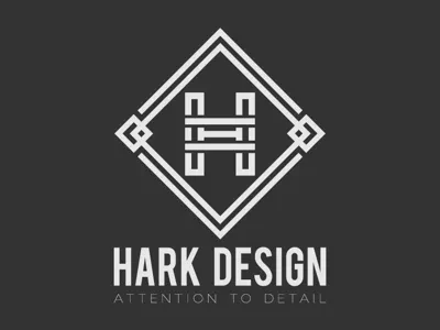 Day 4 - Hark Design adobe illustrator branding clean daily logo challenge graphic design h logo simple