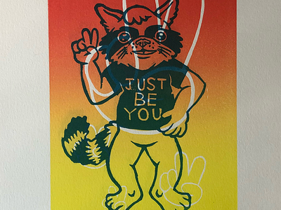 Keep It Real illustration printmaking