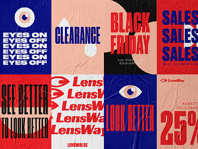 Lensway - Brand Idenity behance branding eyes film identity