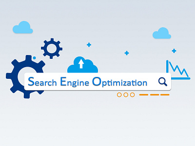 SEO color design elements seo icons