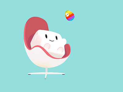 Easter egg doufu easter egg toufu