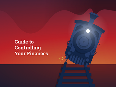 Off The Rails bank infographic rails train