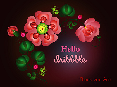Hello, Dribbble dribbble