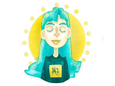 Woman-Waterfall by Elina Myshtakova on Dribbble