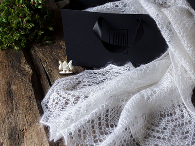 Тундра | Tundra bag branding cyrillic knitting lettering logo logotype package script stationary typography vyaz