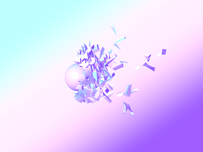 Blast 3d c4d cinema4d experiment