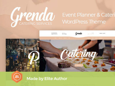 Grenda - Event Planner WordPress Theme boldly bride ceremony event fancy groom guestbook marriage wedding wedding events wedding planner wedding theme