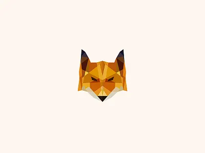 Foxtastic art design fox illustration logo logo design low poly wild