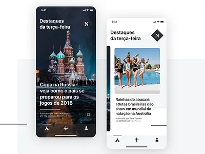 News - Daily UI #094 094 dailyui ui ux