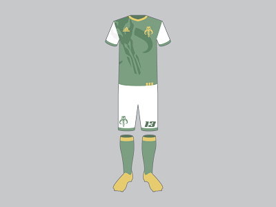 Mandalorian FC boba fett copa mundial futbol jersey mandalorian soccer uniform world cup