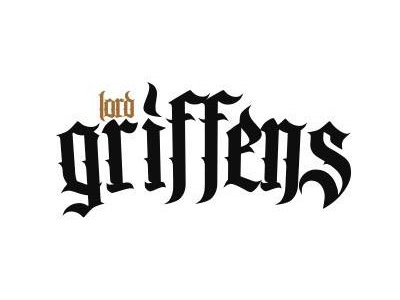 Lord Griffens bar brand club logo public house restaurant typography