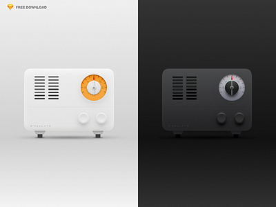 Radio icon fm free download icon music player radio singulato sketch