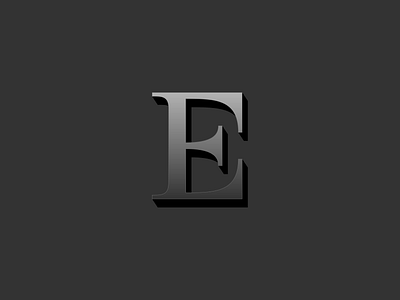 E for 36daysoftype 36days 36daysoftype abstract icon letter logo mark type