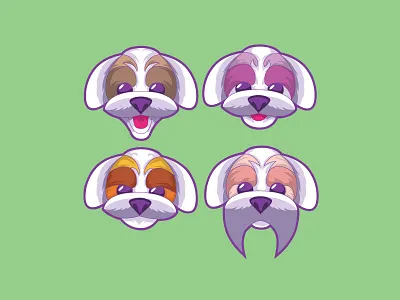 Shitzu illustration dog illustrations doggie dogs graphics illustration shitzu shitzu illustration vector design vector graphics vectors