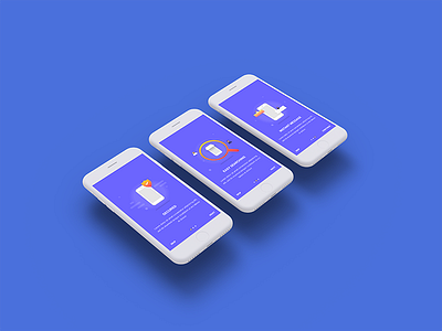 My sweet home beautiful design mobile mockups onboarding ui