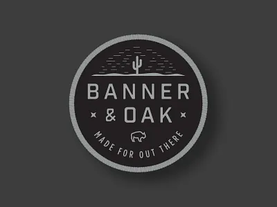 Mojave Graphic badge buffalo camping desert explore hat headwear hiking illustration outdoors patch