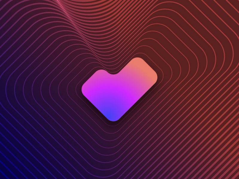 Verdykt pulse animation branding design dribbble gif graphic graphicdesign logo mark motion symbol web