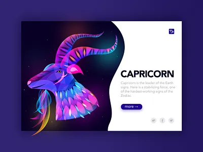 Capricorn constellation