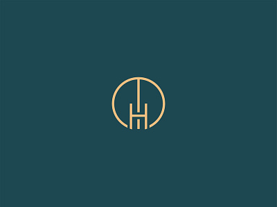 MH Monogram branding cosmetics logo luxury mh monogram