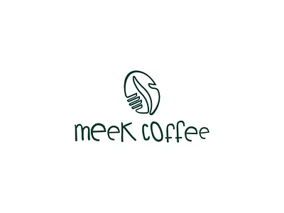 Meeklogo rebrand artisan beverage brewery coffee color design flat gradient identity illustration logo