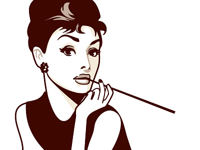 Audrey Hepburn actress beauty celebrity face fashion hollywood