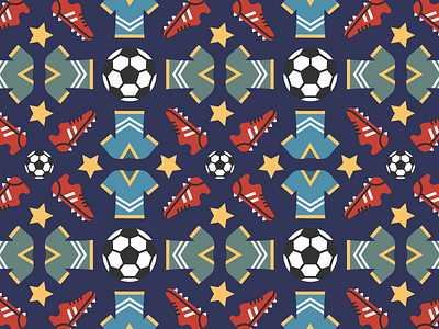 World Cup 2018 Wallpaper flat football pattern russia russian shirt shoe soccer sports star vector world cup