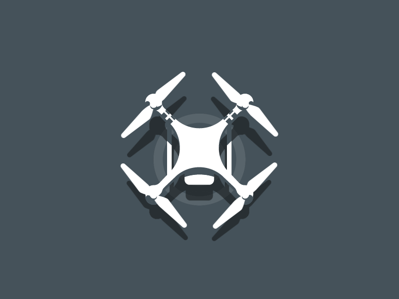 Bullseye! animation drone gif vector