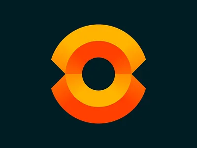 Caliper branding circle logo symmetry