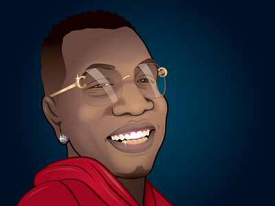 Portrait digital illustration portrait