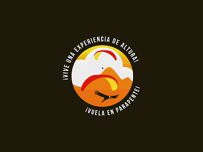 Azuair logo remake azuay ecuador glider logo paraglider paragliding sport