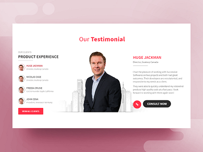 Testimonial Section creative design graphic design illustration interace interface interface design templates slider design slider revolution template template design testimonial typography ui ui ux design ui template user interface ux web design website