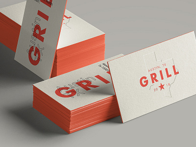 Grill austin bbq branding freelance illustration logo music texas type usa