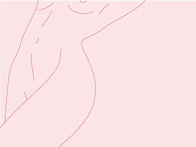 your foothills beauty body erotica feminine illustration linework nude simple