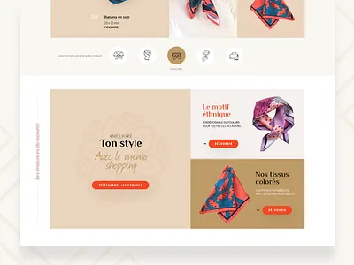 Etyo branding categories ecommerce fashion homepage icons newbrand product project scarf ui ux