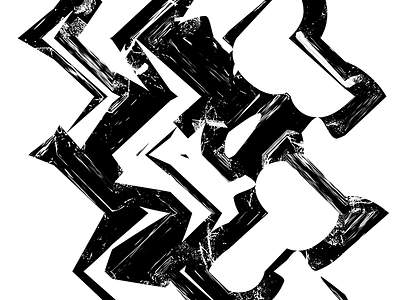 Mono - Poster (1/6) glitch poster type typography