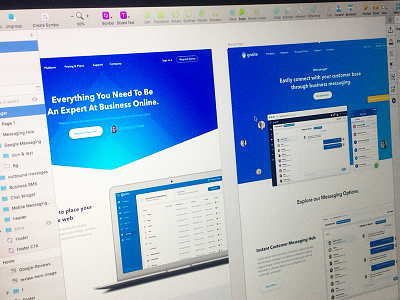 Gosite Platform chat cms emails layout design messenger social network software web theme web web app web platform wordpress